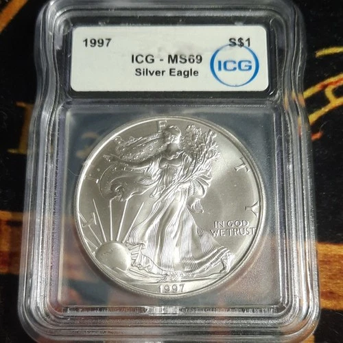 1997 American Silver Eagle — photo from another recent sale