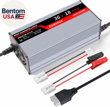 43.8V 18A Lifepo4 Lithium Battery Charger Smart Golf Cart, RV 36V Motor Batter