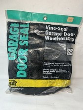 Vinyl Garage Door Bottom Seal 9' Foot Long Weather Strip for Single Car Garage