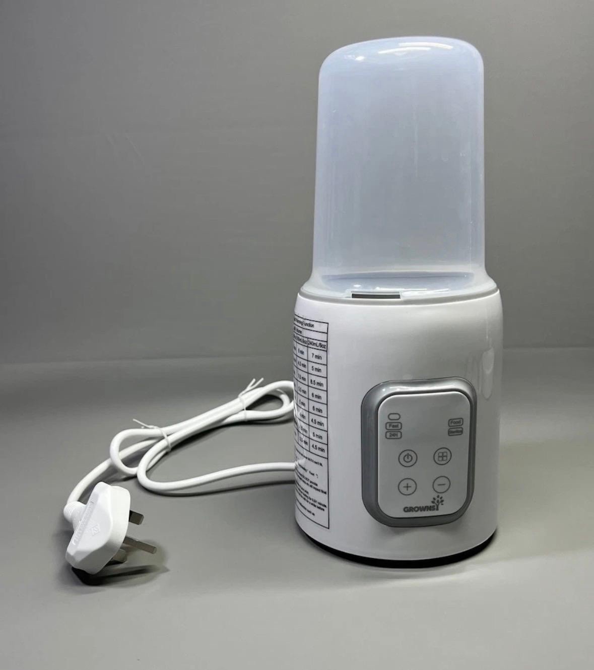 Smart Baby Bottle Warmer and Steriliser Timer BPA Free for Breastmilk or Formula