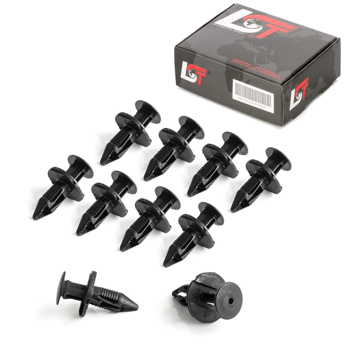 10x Entry Bar Sill Holder Clip Trim for Fiat 500 312