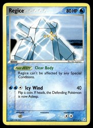 Regice 27/110 EX Holon Phantoms Rare