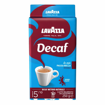 Gemahlener Kaffee DEK Intenso 250g - Lavazza