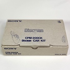 Vintage Sony Discman Car Kit CPM-200CK Not Complete