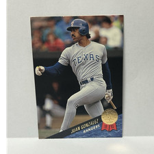 Leaf 1993 Juan González #170 Texas Rangers MLB Baseball Card Base Set