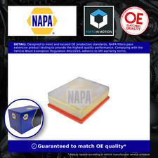 Image of Air Filter fits VAUXHALL VIVARO X82 1.6D 2014 on NAPA 4422252 93451662 95516926