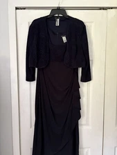 Atelier Danielle Formal Gown w/Jacket Size 16