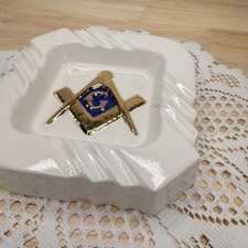 Masonic Ashtray In other Masonic & Freemason Collectibles for sale