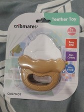 Cribmates Silicone Baby Teether - Ice Cream Infant Teething Toy - 1 mos.