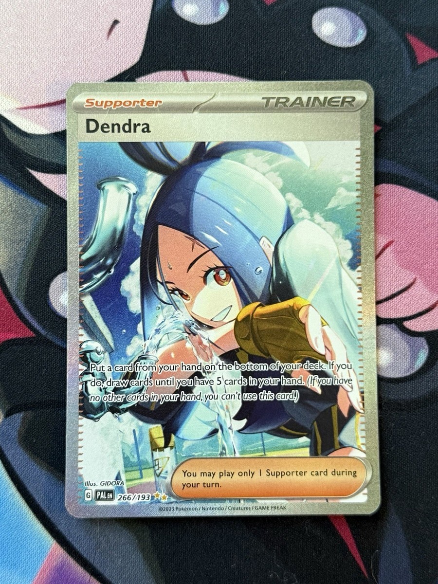 ポケモンカードゲーム Destinos de Paldea スペイン語 Dendra 266/193 Paldea Evolved Special Illustration Full Art
