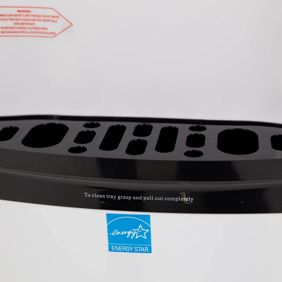 Dispensador de enfriador de agua de carga, tiene capacidad para botellas de 3 y 5 galones con acero inoxidable Foto 4 de 4