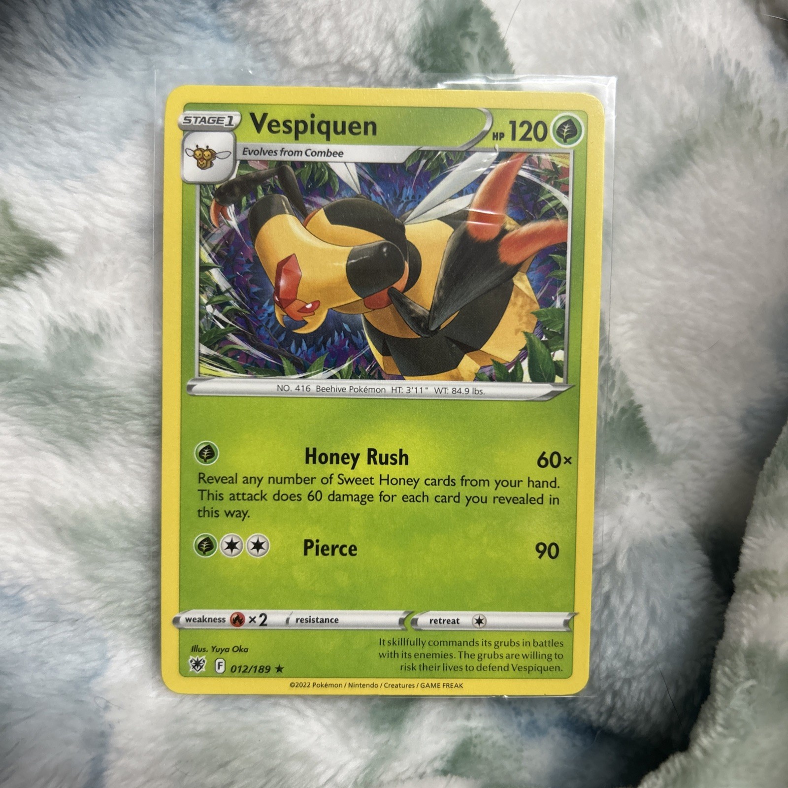 Vespiquen Pokemon Card