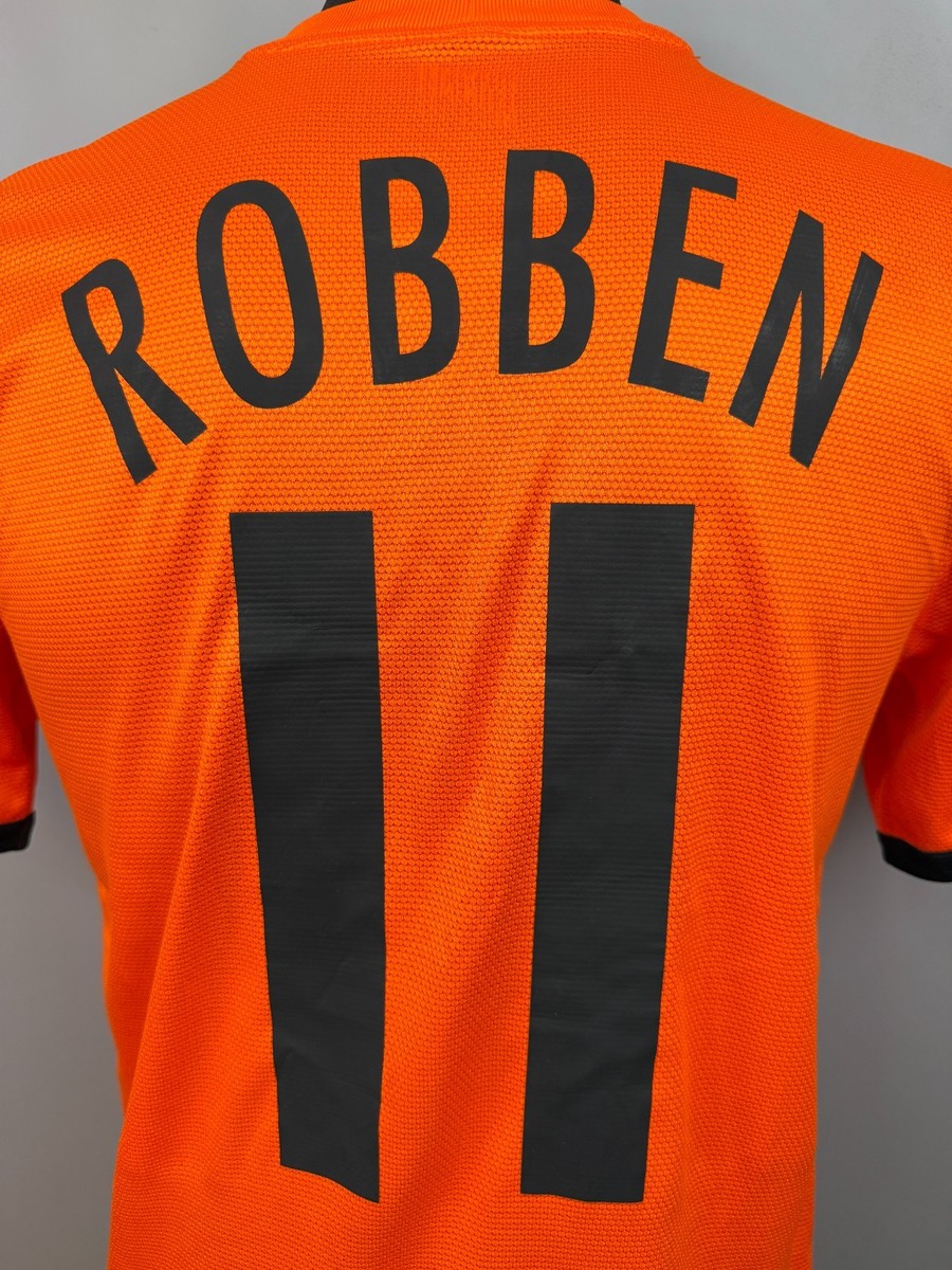 HOLLAND 2012 2013 ROBBEN HOME SHIRT NEDERLAND FOOTBALL SOCCER