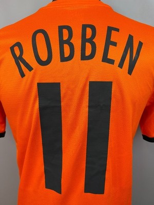 HOLLAND 2012 2013 ROBBEN HOME SHIRT NEDERLAND FOOTBALL SOCCER