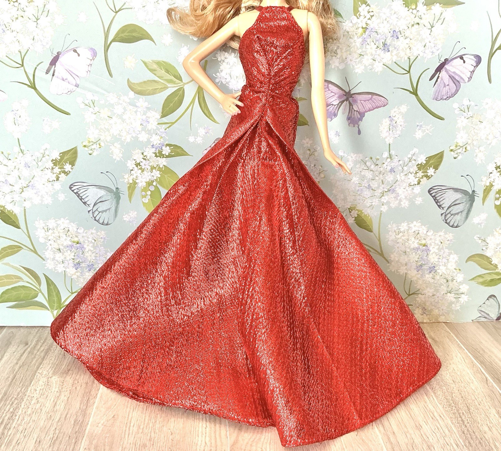 Barbie Doll Dress Only 2018 Holiday Barbie Red Gown Only Mod