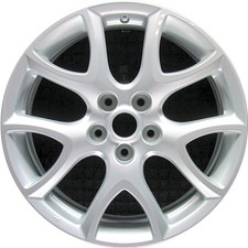 Wheel Rim Mazda 3 18 2010-2013 9965187580 Painted OEM Factory Silver OE 64930