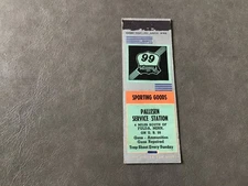Vintage Pallesen Phillips 66 Service Station, Fulda, Minnesota Matchbook Cover