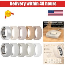 10 Pack Silicone Covers for Oura Ring Gen 4/3 - Scratch Resistant