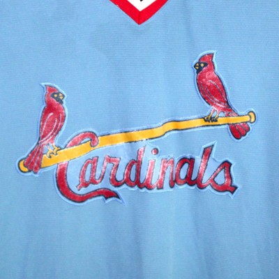 St Louis MO Cardinals Majestic Cooperstown Vintage Baseball Jersey