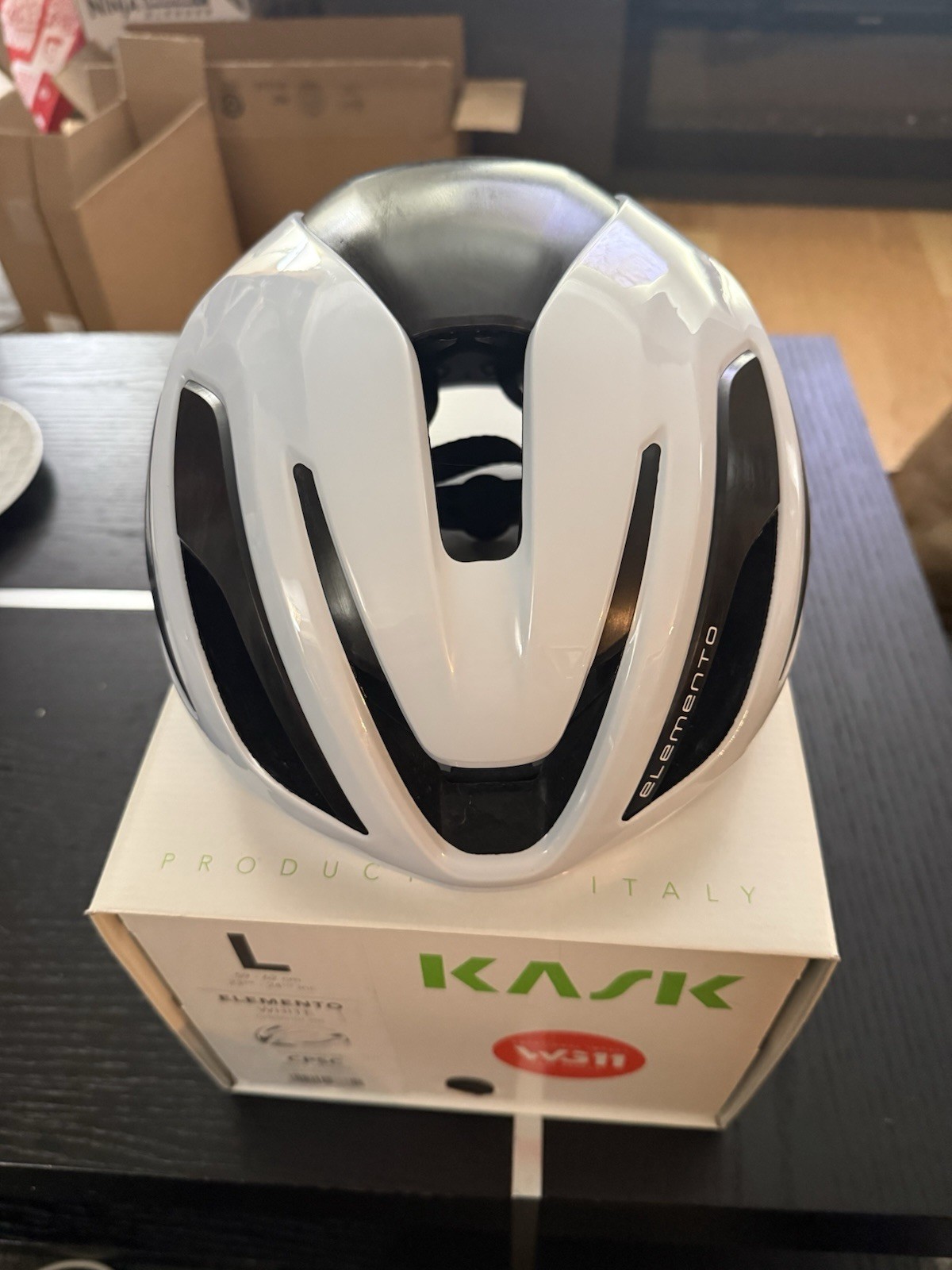 KASK ELEMENTO HELMET LARGE WHITE