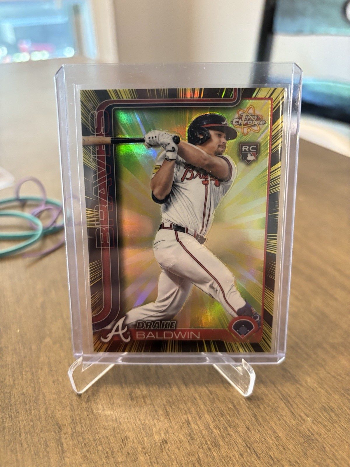 2025 Topps Chrome Update Series - Radiating Rookies Drake Baldwin #RR-28 (RC)