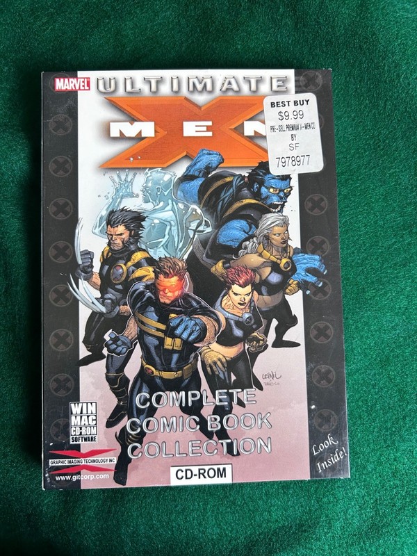 Ultimate X-Men: Complete Comic Book Collection (CD-ROM, 2006) Marvel Win/Mac