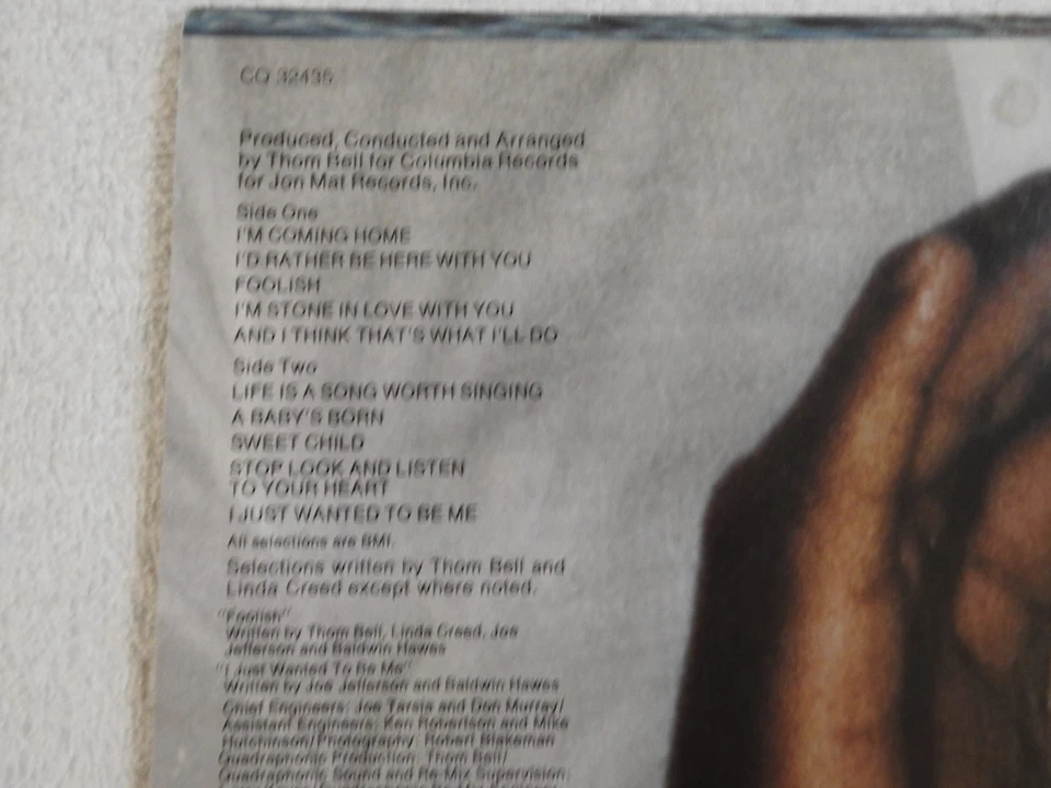 Johnny Mathis "I'm Coming Home" Pristine NEVER PLAYED Quadraphonic Pressing!! - Image 4 of 4