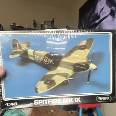 Starfix Spitfire MK IX 1:48 Unassembled Airplane Kit Not Painted Instructions