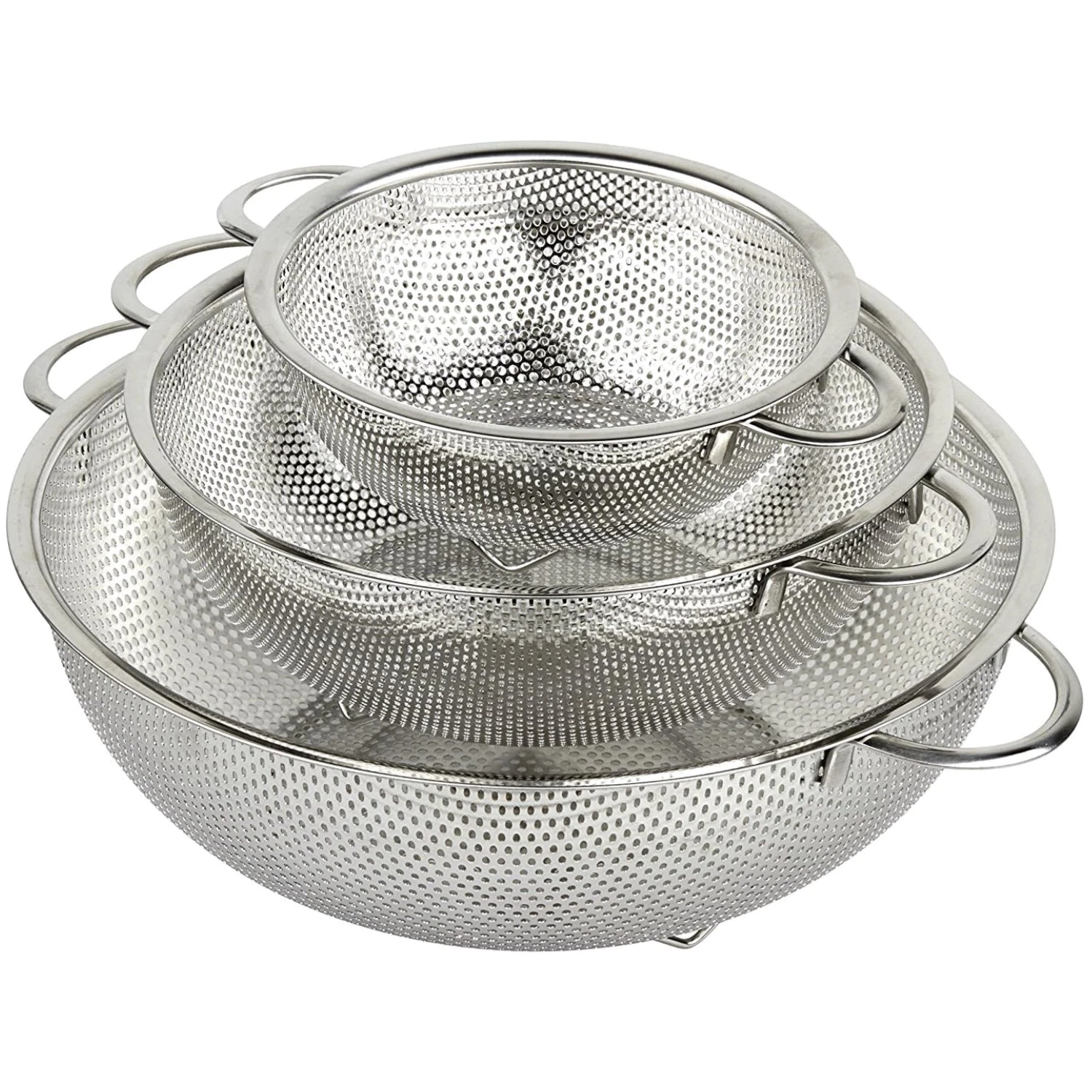Durable Stainless Steel Perforated Strainers