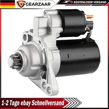 Anlasser 1.9 TDI 1.7KW für VW Polo 9N Skoda Fabia 12V 10 Zähne Neu Kein Pfand