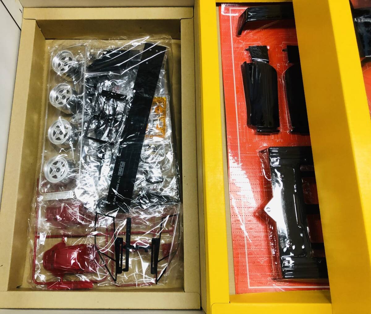 Fujimi 1/12 Scale Ferrari F40 Blackstar Diecast Series Unassembled