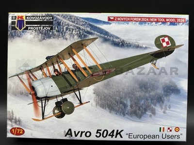 KP Models 1/72 KPM0465 Avro 504K  European Users  (ships to USA)