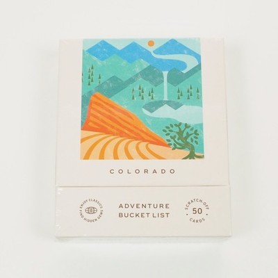 Rio Colorado Adventure Bucket List 50 Scratch-Off Cards Outdoor Activities New