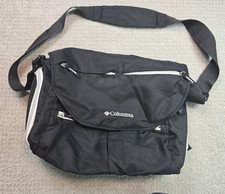 Black Columbia Outfitter Baby Diaper Bag Ultra Safe Bottle Compartment Big Tote