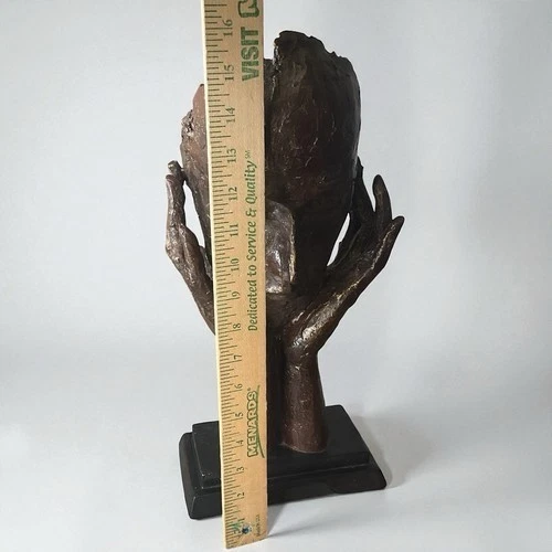 The Thinker当代桌面雕塑装饰青铜家庭办公室装饰16 — 第 3/4 张图片