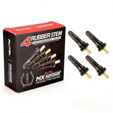 Rubber Valve Kit 4PCS Pack, MX-TPMS Sensor Replacement Rubber Clamp in Valve Ste