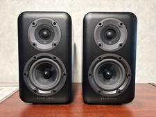 Wharfedale D320 Bookshelf Speakers (Black) - Pair