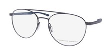 NEW PORSCHE DESIGN P8754 EYEWEAR 54-17-145 GRAY ITALY MENS METAL PLASTIC A