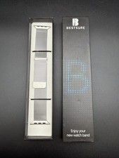 Bestsure Milanese Loop Apple Watch Band   Silver   New Open Box