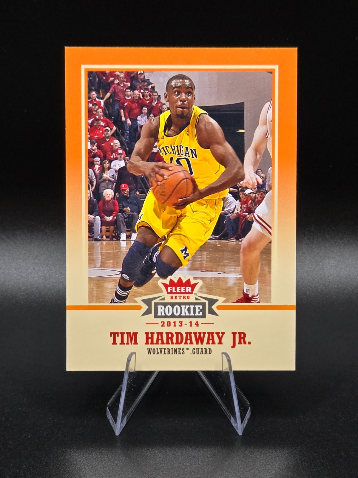 2013-14 Fleer Retro #46 Tim Hardaway Jr.! Wolverines