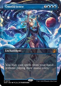 Omniscience (Anime Borderless) Wilds of Eldraine: Enchanting Tales