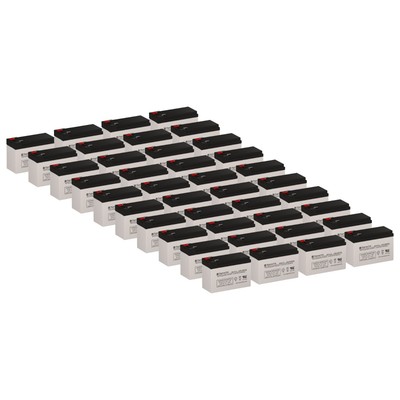 SigmasTek SP12-7.5 (T2) SLA Battery Set of 40 for MGE Pulsar EXL 10k VA EXB UPS