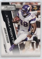 2010 Playoff Prestige Xtra Points Black 9/10 Adrian Peterson #107 1u6