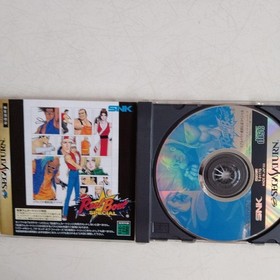 SNK Real Bout Fatal Fury Special for Sega Saturn Fighting Game Tested Japan