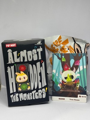 POP MART Almost Hidden The Monsters  TYCOCO TREE HOUSE FIGURE blind box labubu