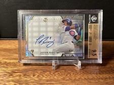 2015 Topps Tribute Framed Autographs Javier Baez RC 048/189 BGS 9.5/10 Auto