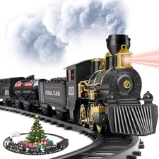 Train for Christmas Tree - Christmas Train Sets for under the Tree, Electric Tra