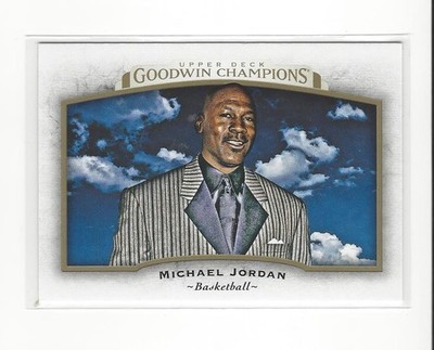 2017 Upper Deck Goodwin Champions #85 Michael Jordan Bulls North Carolina