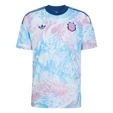 Camiseta de fútbol auténtica para hombre Adidas azul Costa Rica 26 visitante KB7479 nueva $150