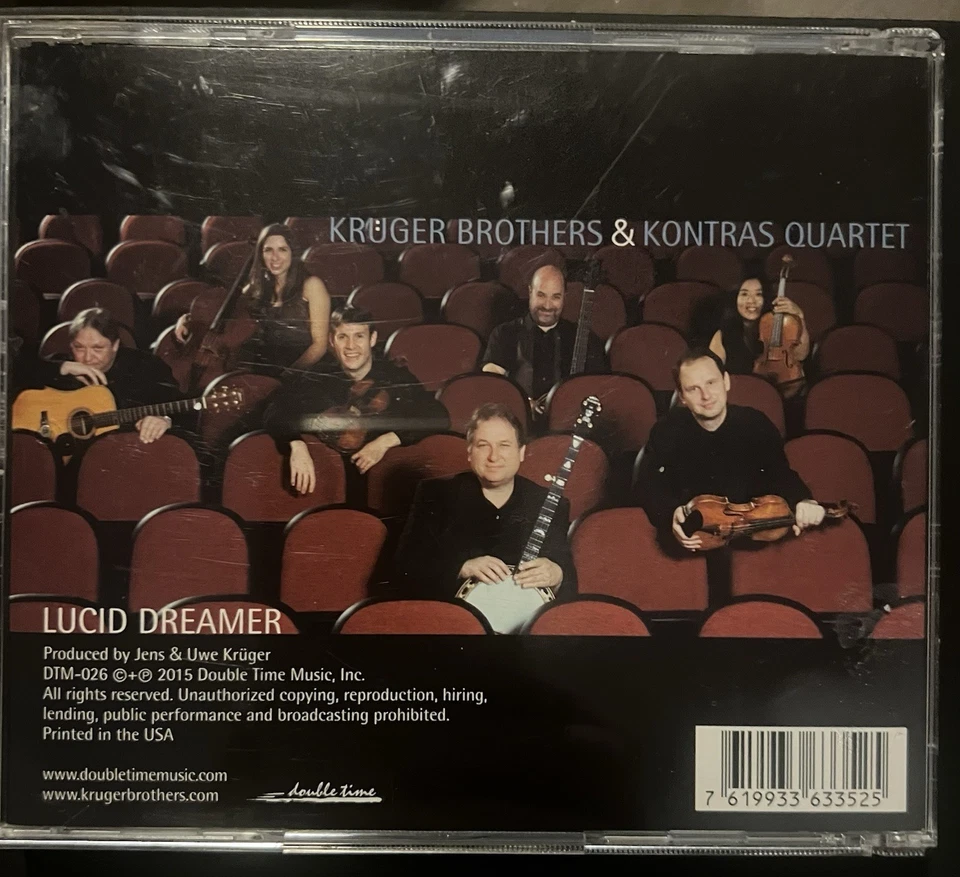 ‘Lucid Dreamer’ Kruger Brothers & Kontras Quartet (2015 CD) Jens & Uwe Krüger Foto 2 de 4